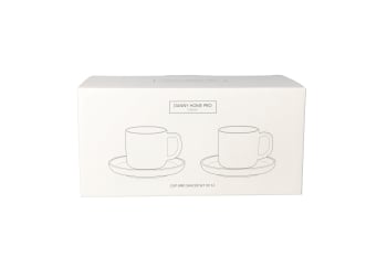 Cappuccino Cup &amp; Saucer 12pcs 100ml - default