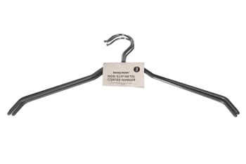 Non-slip Rubber Coated Metal Hangers 5 Pcs - default