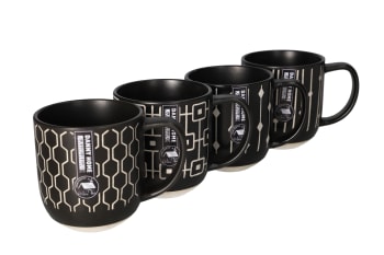 Ceramic Mug Set 4pcs 12.5cm