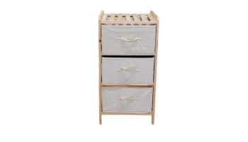 3 Drawer Storage Unit 65cm