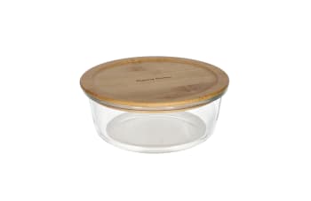 Clear Borosilicate Food Container 8cm - default