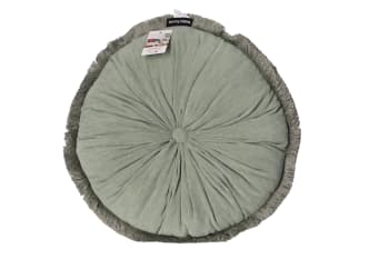 Decorative Round Velvet Cushion 43cm - default