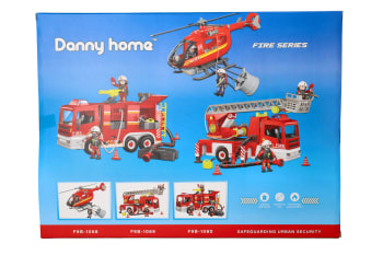 Fire Brigade Toy Set - default