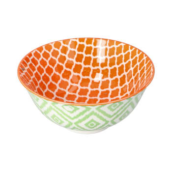 Bohemian Ceramic Soup Bowl 16cm