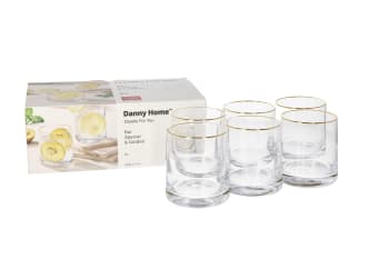 Short Glasses 6Pcs 280ml