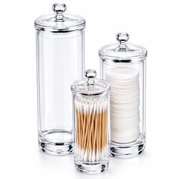 Plastic Cookie Storage Jar 14.5cm - default