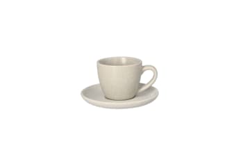 Ceramic Cup &amp; Saucer 80ml - default
