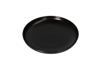  Black Glazed Side Plate 20cm - default