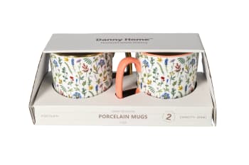 Porcelain Coffee Mug Set 2pcs 310ml  - default