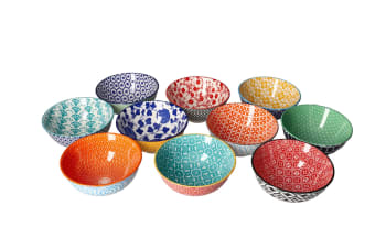 Bohemian Design Dessert Bowls 10pcs 12.2cm - default