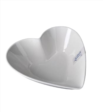 Large Heart Dessert Bowl 16.9cm