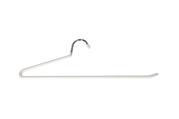 Non-slip Rubber Coated Metal Trouser Hangers 5 Pcs