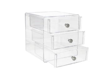 3 Tier Cosmetic Organizer 17cm - default