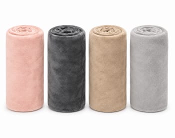 Plush Throw Over Blanket 160cm - default