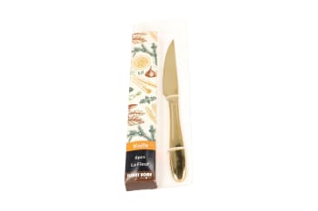 Gold Stainless Steel Dinner Knife 6.0mm 