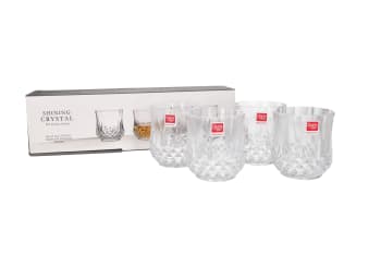 Short Whisky Glasses 4pcs 300ml 