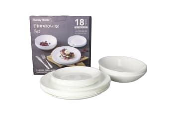 Opal Glass Dinnerware Set 18pcs
