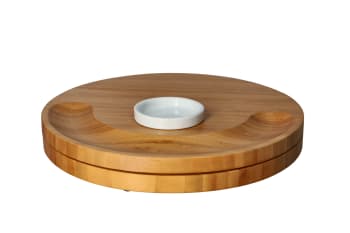 Bamboo Cheese Serving Board 12pcs - default