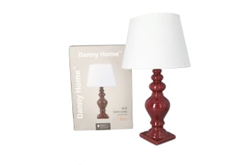 Red Table Lamp 45.5cm - default