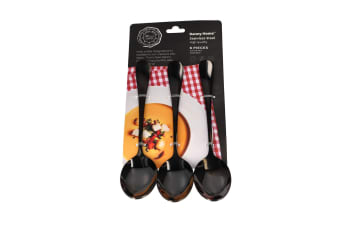 Black Dinner Spoons 6Pcs 20.4cm - default