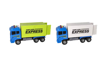  Friction Container Truck Toy 25cm 