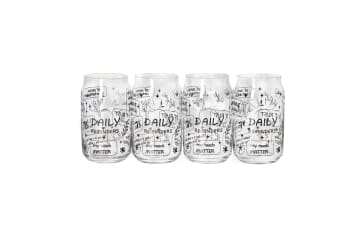Cola Drinking Glass Cup 500ml - default