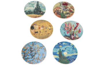 Ceramic Coaster  10.1cm 1pcs