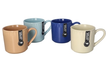 Speckled Coffee Mug 4pcs 13cm - default