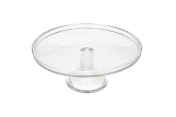  Glass Cake Stand 26.5cm - default