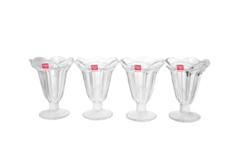 Dessert Glass Cups 4pcs 230ml
