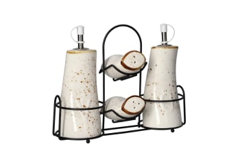 Ceramic Seasoning Condiment 5pcs  - default