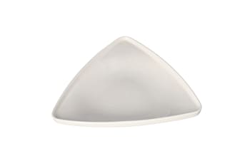 White Claire Flat Side Plate 22cm