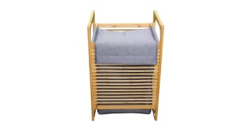 Wooden Laundry Basket 60cm