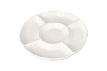  Ceramic 5 Grid Platter 24.5cm