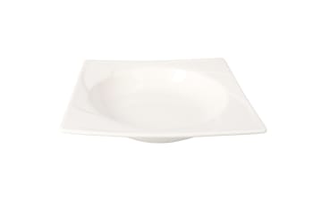 White Wave Deep Plate 19cm - default