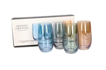 Crystal Tulip Glasses 4 PCS 410ml