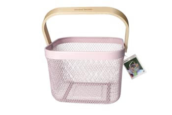 Mesh Stainless Steel Storage Basket 24cm  - default