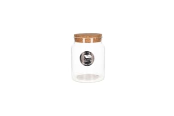 Glass Jar With Cork Lid 700ml 