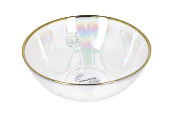 Golden Rim Salad Bowl 24.7cm