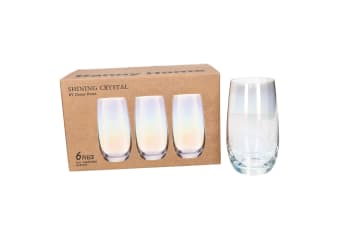 Tall Tumbler Glasses Set 6pcs 13.1cm