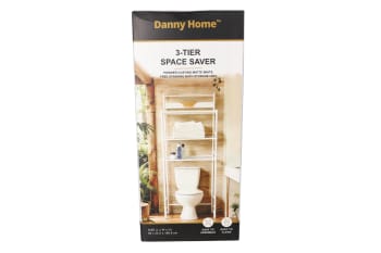 3-Tier Over-the-Toilet Storage Rack 165cm - default