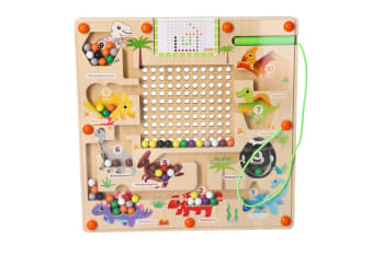 Wooden Magnetic Bread Maze Toy