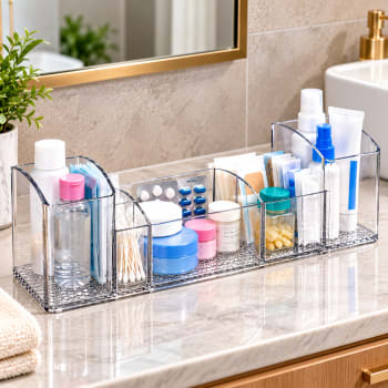 Plastic Medicine Cabinet Organizer 30.6cm