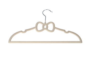 Camel Velvet Kids Hanger 10pcs 32.8cm