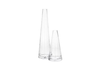 Glass Flower Vase 31.6cm  - default