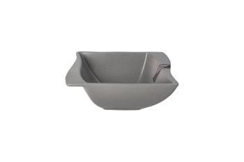 Grey Wavy Soup Bowl 14cm