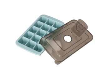 15 Ice Cubes Tray with Cover 20cm