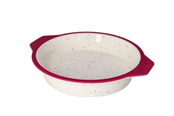 Silicone Speckled Cake Pan 34cm - default