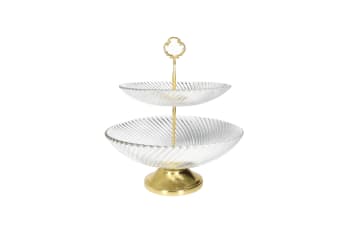2 Tier Cake Stand 28cm