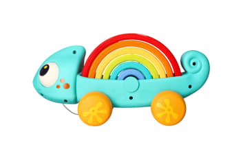 Rainbow Chameleon Toy 28cm